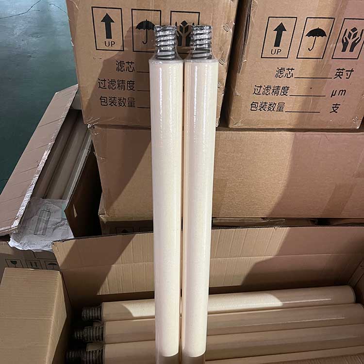 華豫供應(yīng)JLPE-336-10F-S1 水過濾熔噴濾芯 PP機加工端蓋